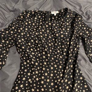 HVN Silk Star Dress